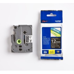 Brother TZe 335 Laminated Tape (1.2cm x 8m) - Durable, Versatile, Perfect for Labelling!